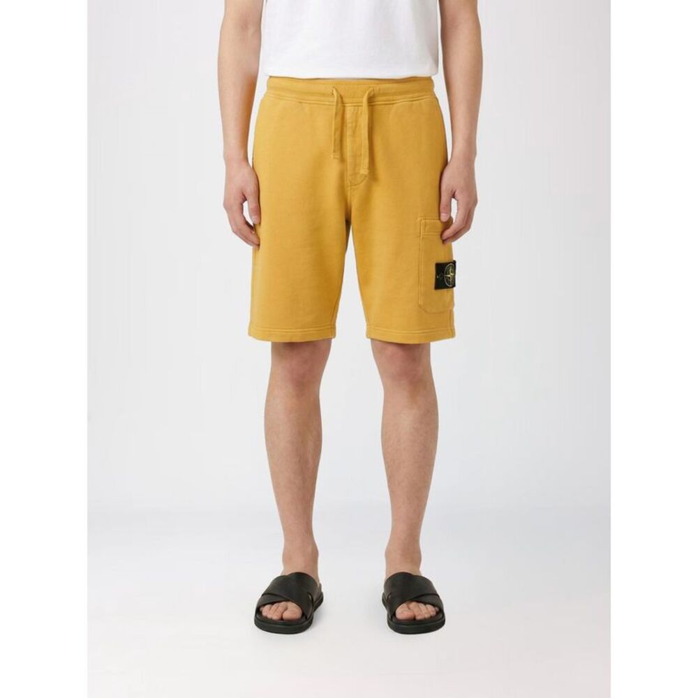 Stone Island Men Cotton Jogging Shorts Stone Island